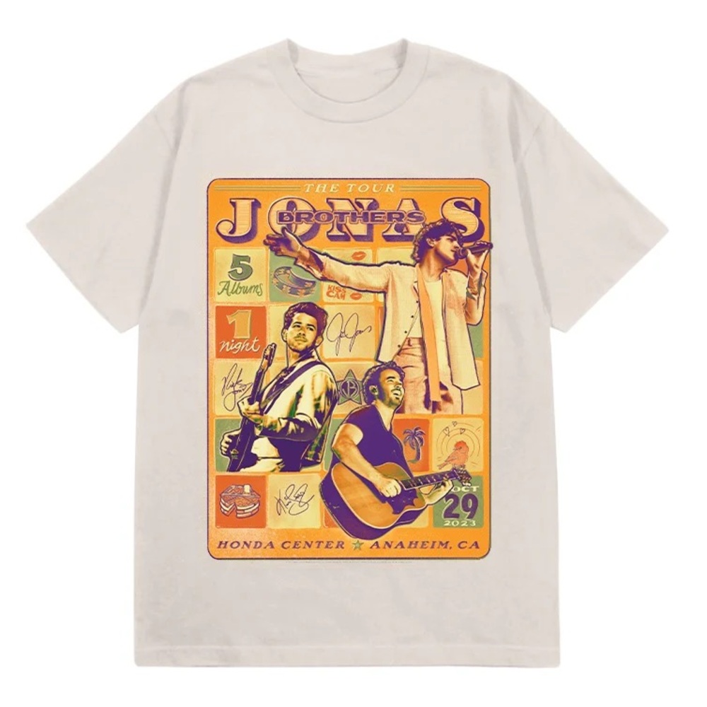 Jonas Brothers Graphic T-Shirt